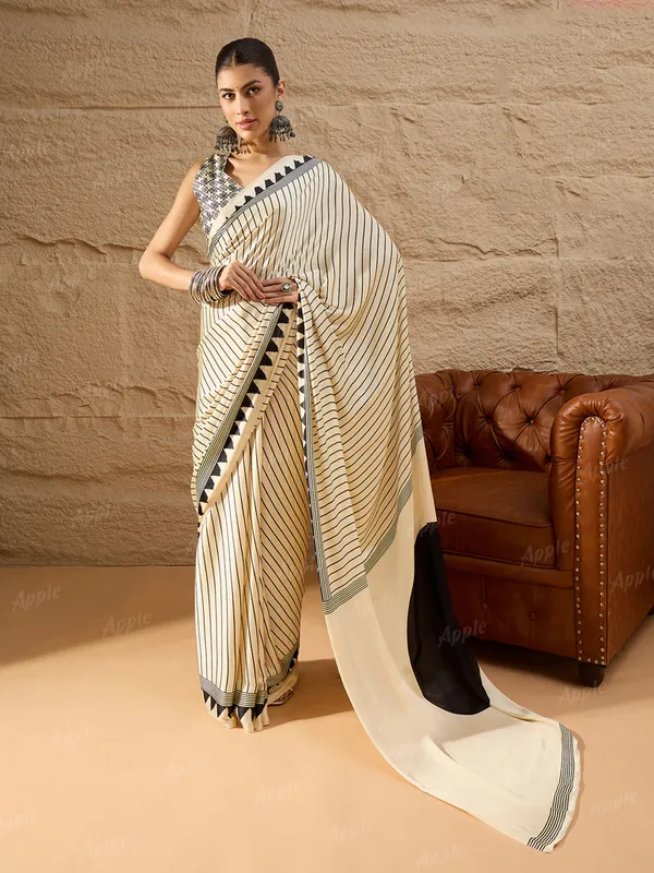 Jaya_Cream_And_Black_Premium_Crepe_Silk_Saree_For_Women