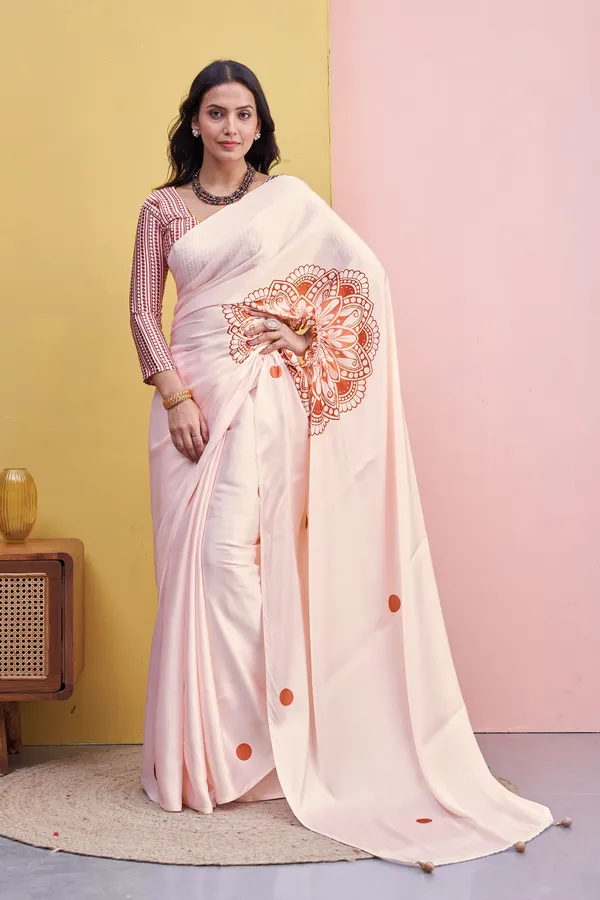 Flora_Rust_Premium_Satin_Georgette_Saree_For_Women