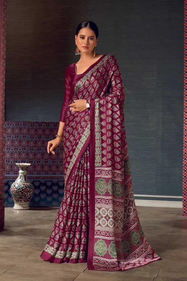 Maroon_Premium_Modal_Silk_Saree_For_Women
