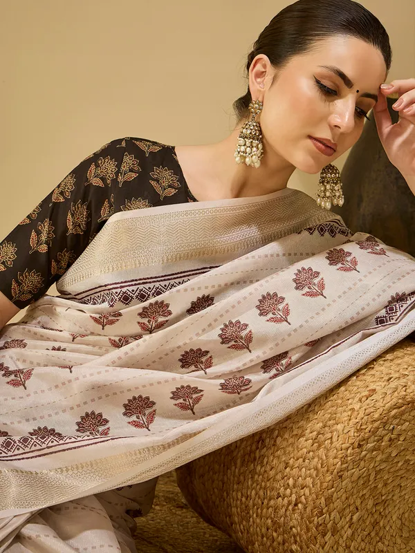 Adrika_White_brown_Multicolor_Katki_Silk_Premium_Saree_For_Women