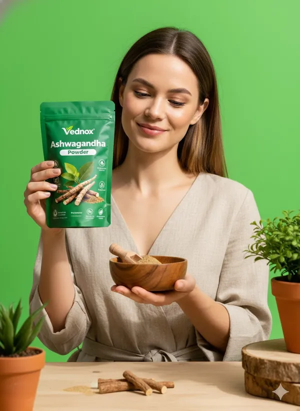 Ashwagandha_Root_Powder,_250_Grams,_Jaivik_Bharat_Certified,_Pure_Natural_|_Helps_Fight_Anxiety_and_Stress_|_Ashwagandha_Podi/Amukkara_Kizhangu/Asvagandha_Churna