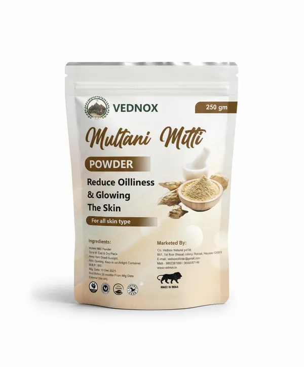Multani_Mitti_Powder_For_Hair_And_Skin_Care_|_250_Grams_|_100_&_Pure_&_Natural_|_Soft_&_Glowing_Skin_|_Exfoliator_|_Softner_|_Nourishment_|_Fuller'S_Earth_|_Resealable_Zipper_Pouch_Pack