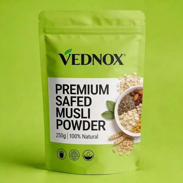 Safed_Musli_Root_Powder_250_Grams_|_Natural_|_Non-GMO_|_Siva_Musli_Podi/Shweta_Musli_Hudi_|_Chlorophytum_Borivilianum_|_No_Added_Preservatives