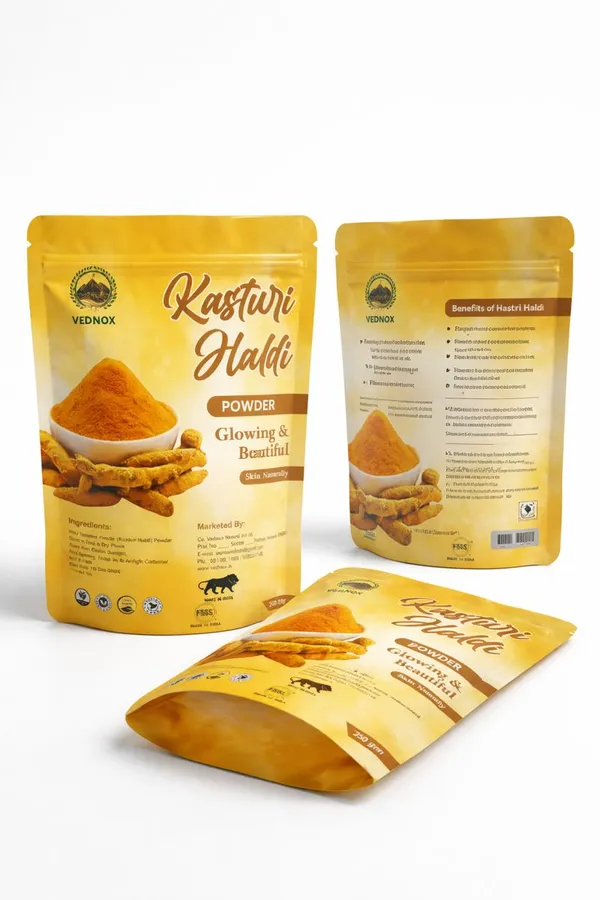 100_%_Natural_Organic_Kasturi_Manjal_|_Wild_Turmeric/Haldi_For_Glowing_Skin,_Dark_Spots,_Acne_Control,_De-Tan_100_%_Natural,_Paraben-Free_&_Chemical-Free_|_Non-Gmo,_Purely_Herbal_Face_Pack_For_Glowing_Skin_-_(Face_Pack_Powder_For_All_Skin_Type)_-_250_Gm