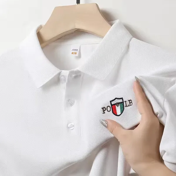 White_Polo_Matty_Premium_&_Elegant_Short_Sleeve_Polo_T-Shirt_For_Men