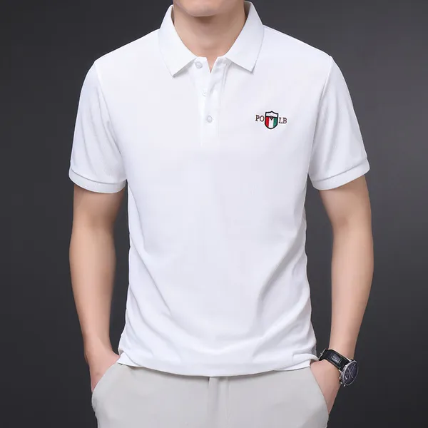 White_Polo_Matty_Premium_&_Elegant_Short_Sleeve_Polo_T-Shirt_For_Men