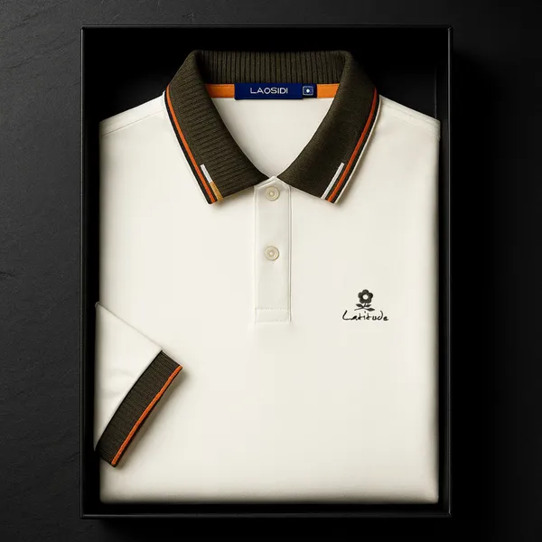 White_Polo_Matty_Premium_&_Elegant_Tailored_Fit_Polo_T-Shirt_For_Men