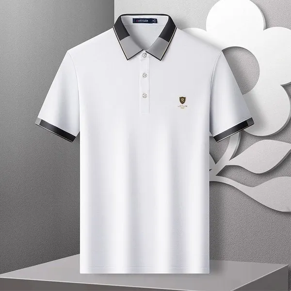 White_Polo_Matty_Premium_&_Elegant_Polo_T_Shirt_For_Men