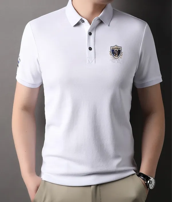 White_Polo_Matty_Premium_&_Elegant_Relaxed_Fit_Polo_T_Shirt_For_Men