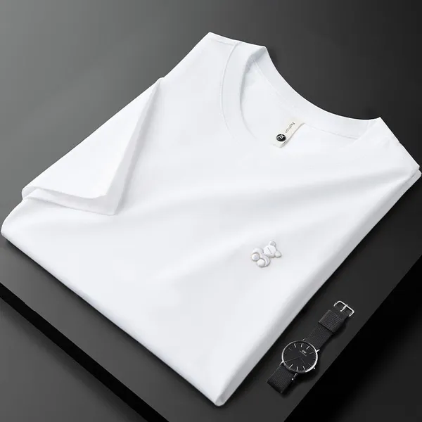 White_Tensil_Premium_&_Elegant_Relaxed_Fit_T-Shirt_For_Men