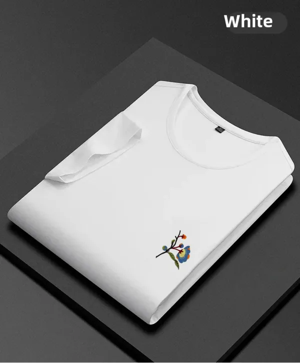 White_Tensil_Premium_&_Elegant_T-Shirt_For_Men