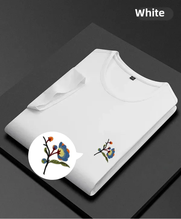 White_Tensil_Premium_&_Elegant_T-Shirt_For_Men