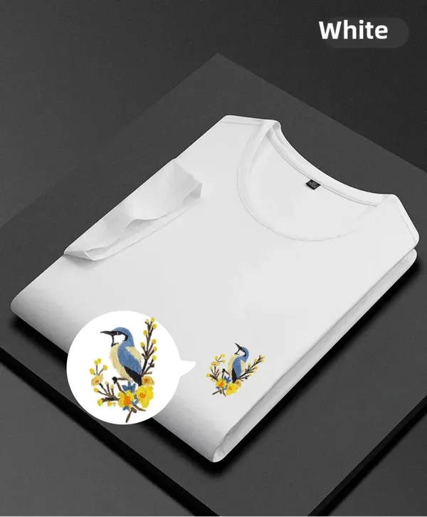 White_Tensil_Premium_&_Elegant_T-Shirt_For_Men