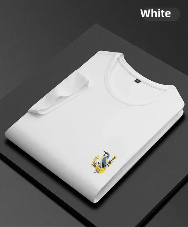 White_Tensil_Premium_&_Elegant_T-Shirt_For_Men