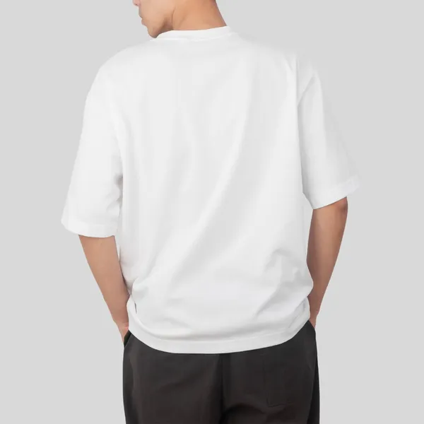 White_Tensil_Premium_&_Elegant_T-Shirt_For_Men