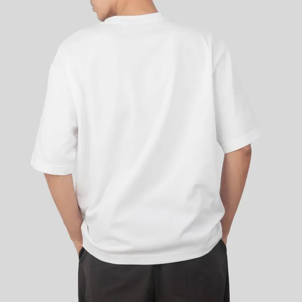White_Tensil_Premium_&_Elegant_T-Shirt_For_Men