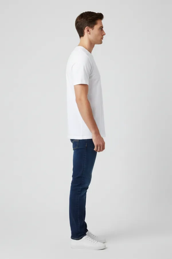 White_Tensil_Premium_&_Elegant_T-Shirt_For_Men