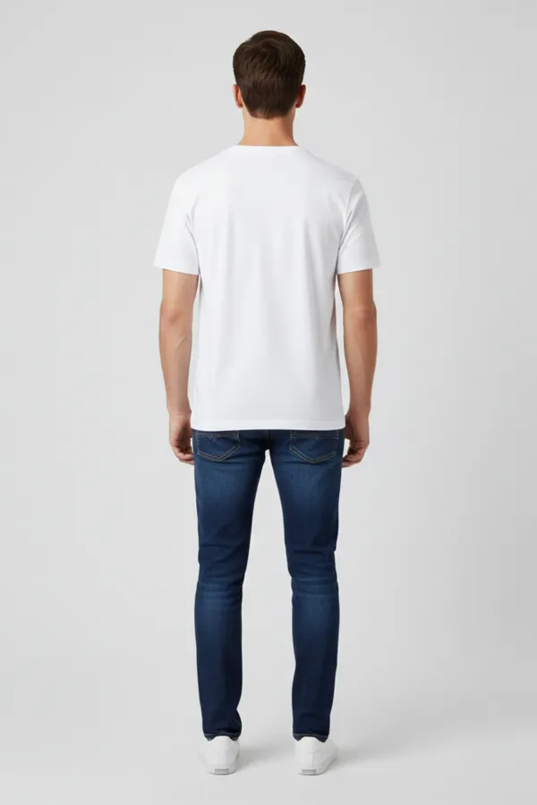White_Tensil_Premium_&_Elegant_T-Shirt_For_Men
