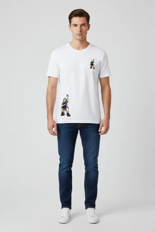 White_Tensil_Premium_&_Elegant_T-Shirt_For_Men