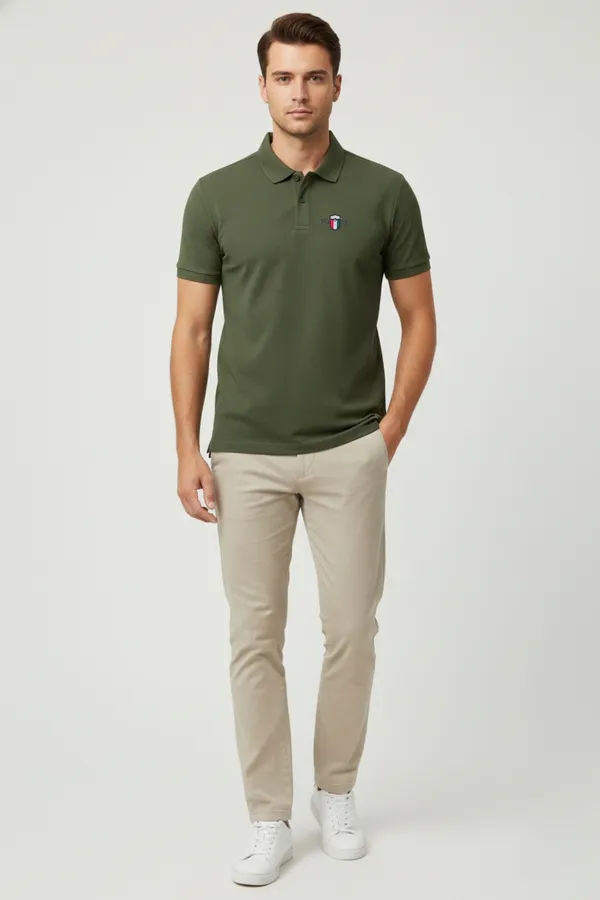 Olive_Polo_Matty_Premium_&_Elegant_Short_Sleeve_Polo_T-Shirt_For_Men