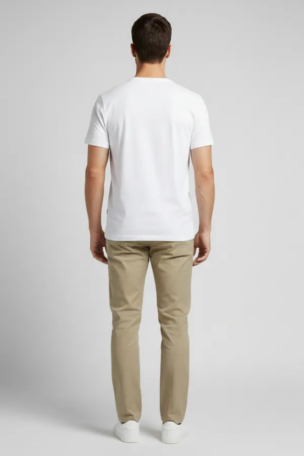 White_Tensil_Premium_&_Elegant_T-Shirt_For_Men
