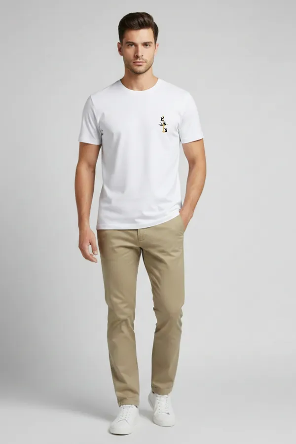 White_Tensil_Premium_&_Elegant_T-Shirt_For_Men