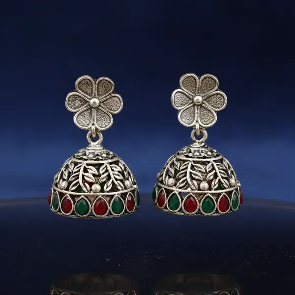 Silver_Brass_&_Copper_Earrings_For_Women