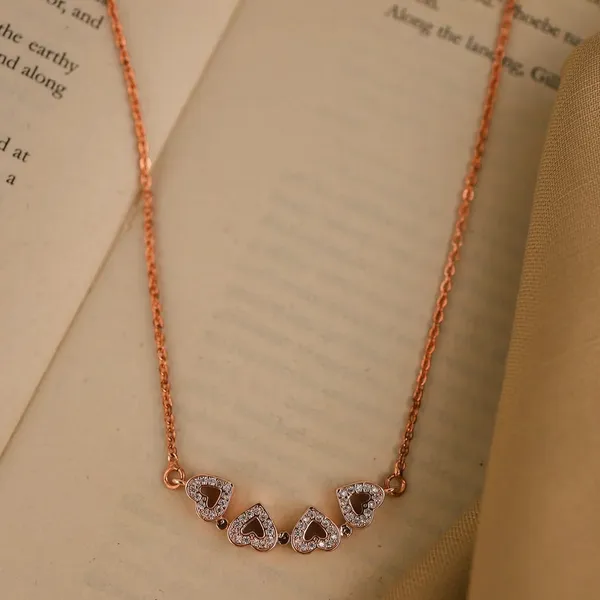 Rose_Gold_Brass_&_Copper_Pendant_Necklace_For_Women