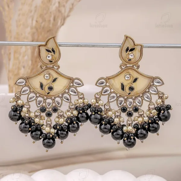 Black_Brass_&_Copper_Earrings_For_Women