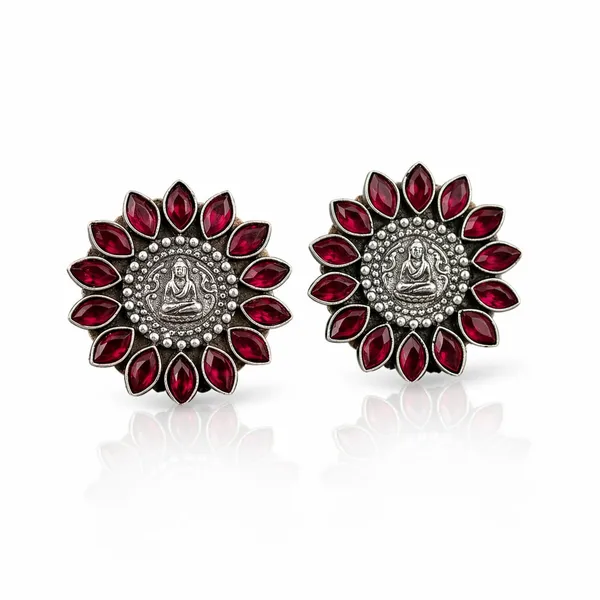 Ruby_Brass_&_Copper_Earrings_For_Women