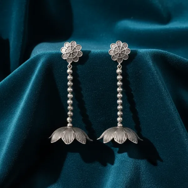Silver_Brass_&_Copper_Earrings_For_Women