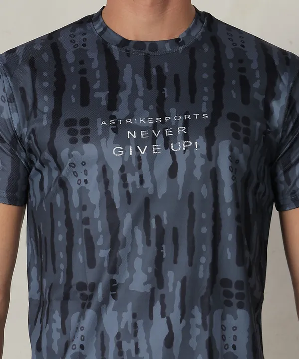Grey_Solid_Slim_Fit_Crew_Neck_Printed_T-Shirt_For_Men