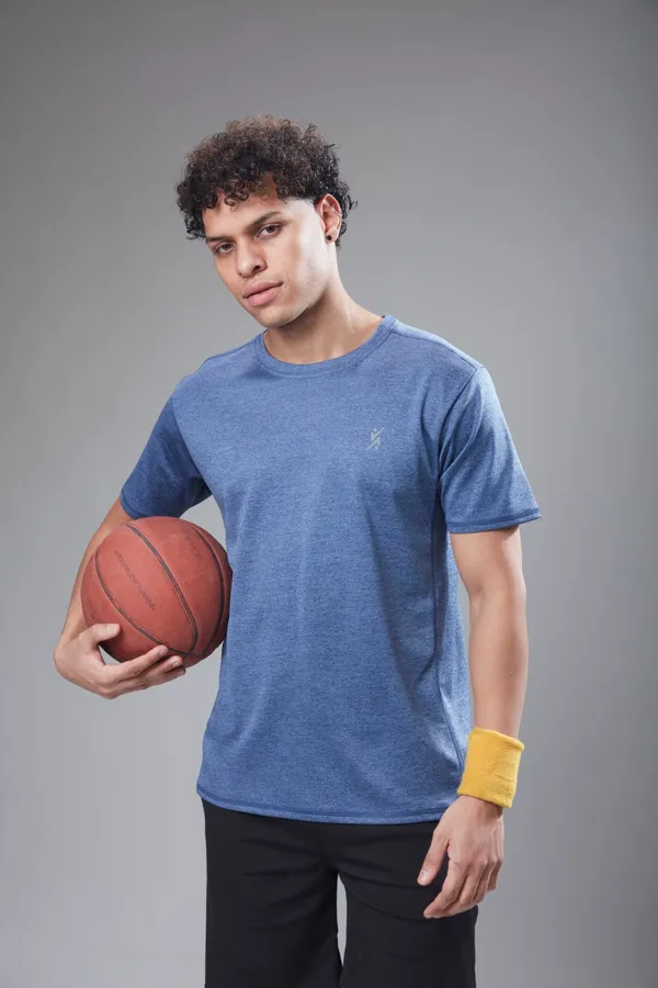 Navy_Blue_Solid_Slim_Fit_Crew_Neck_T-Shirt_For_Men