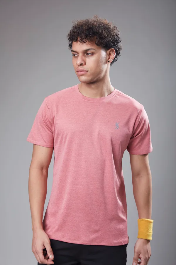 Pink_Solid_Slim_Fit_Crew_Neck_T-Shirt_For_Men