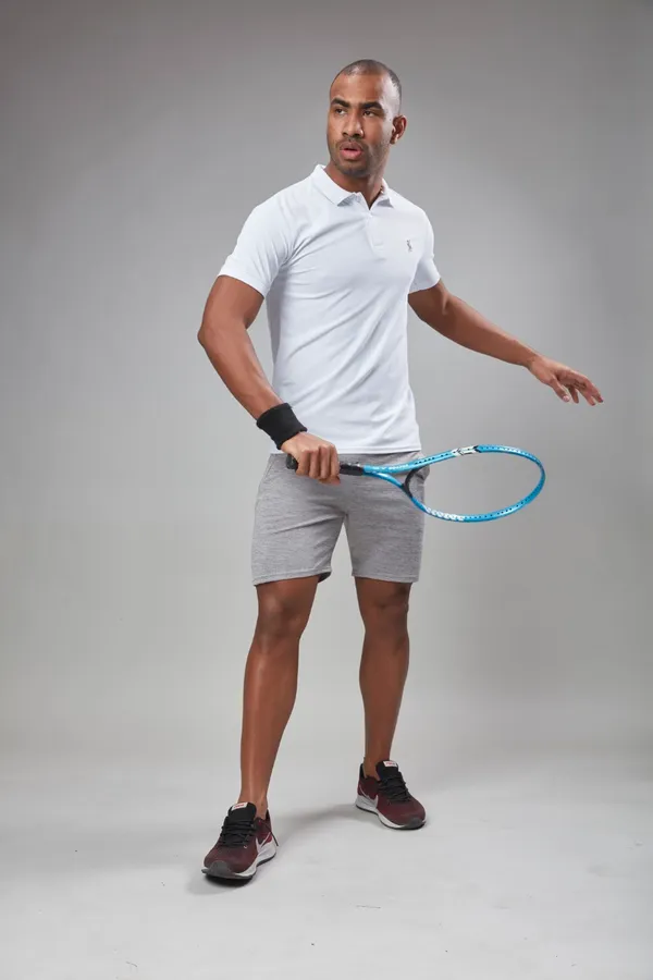 White_Solid_Slim_Fit_Polo_T-Shirt_For_Men