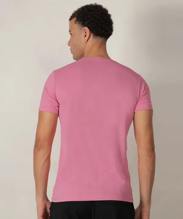Pink_Solid_Slim_Fit_Round_Neck_T-Shirt_For_Men