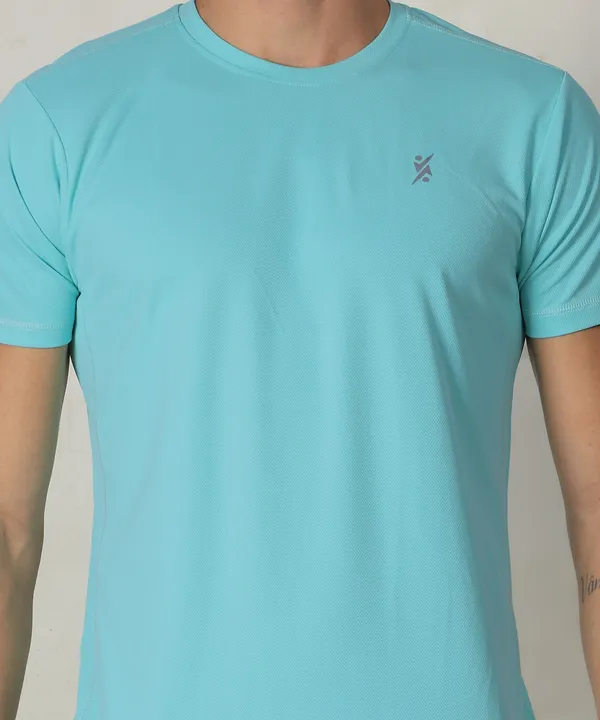 Sky_Blue_Solid_Slim_Fit_Crew_Neck_T-Shirt_For_Men