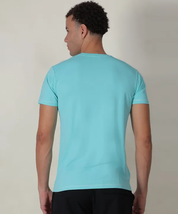 Sky_Blue_Solid_Slim_Fit_Crew_Neck_T-Shirt_For_Men