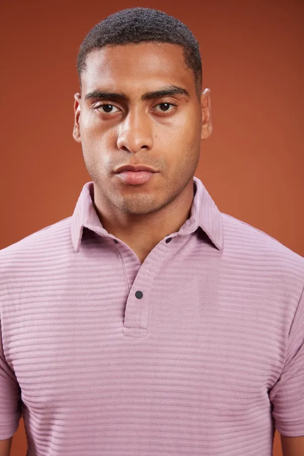 Men_Solid_Slim_Polo_Neck_T-shirt_Purple