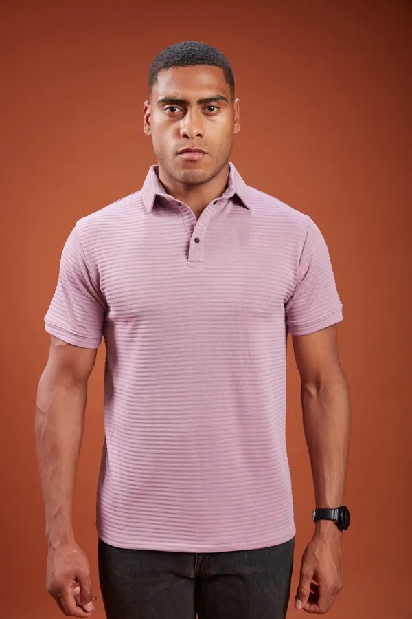 Men_Solid_Slim_Polo_Neck_T-shirt_Purple