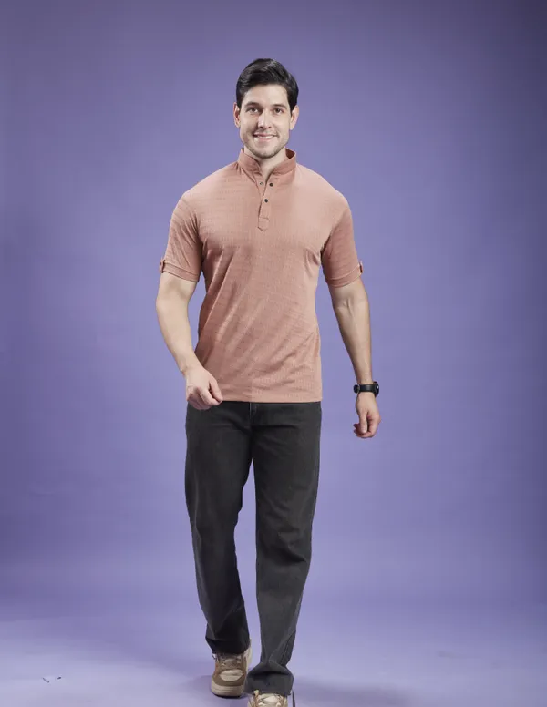 Men_Solid_Slim_Polo_Neck_T-shirt_peach