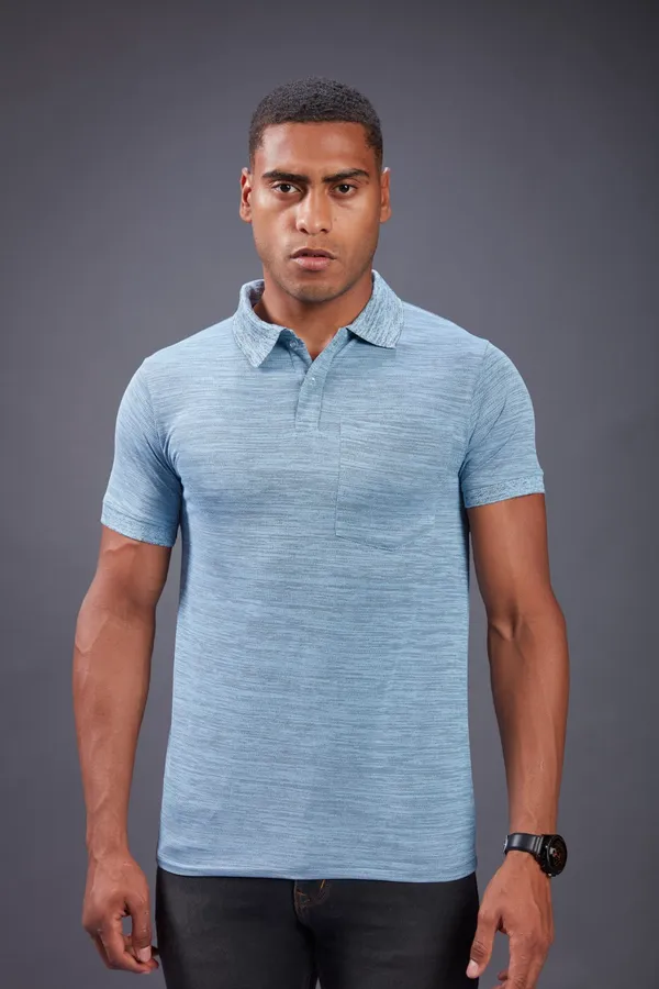 Men__Solid__Slim_Polo_Neck_T-shirt_Sky_Blue