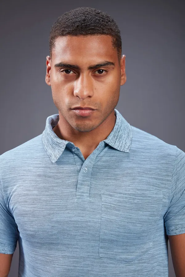 Men__Solid__Slim_Polo_Neck_T-shirt_Sky_Blue