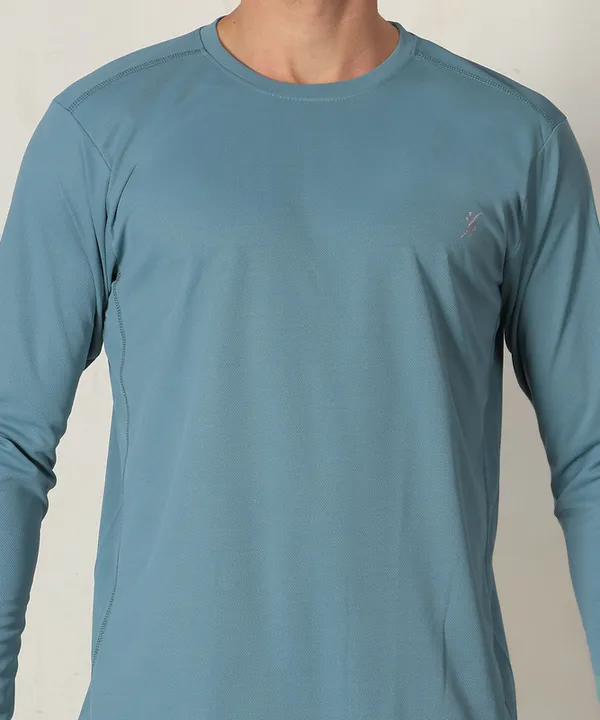 Navy_Blue_Solid_Slim_Fit_Crew_Neck_T-Shirt_For_Men