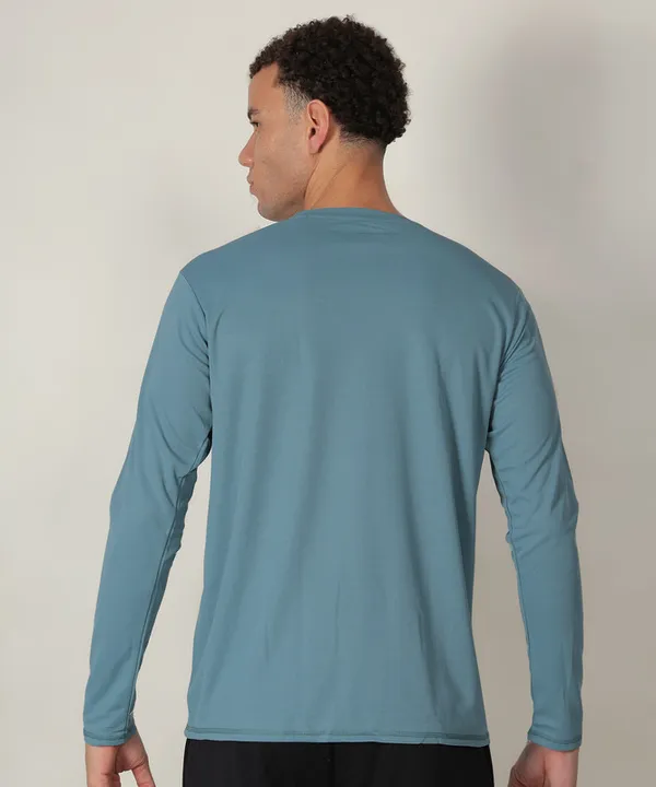 Navy_Blue_Solid_Slim_Fit_Crew_Neck_T-Shirt_For_Men