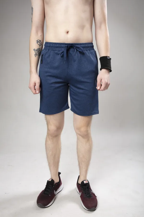 Blue_Solid_Shorts_Slim_Fit_Sports_For_Men