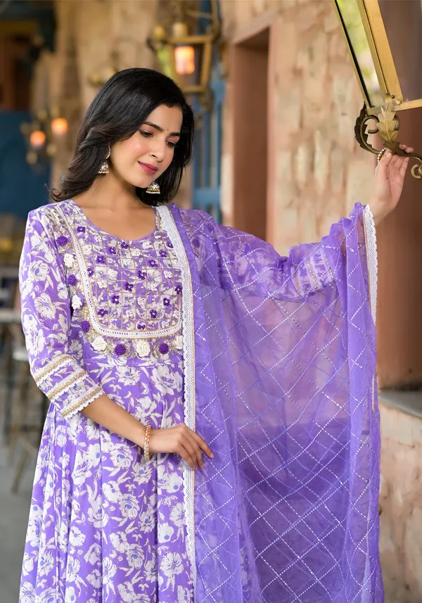Purple_Cotton_Premium_And_Elegant_Kurta_Sets_For_Women