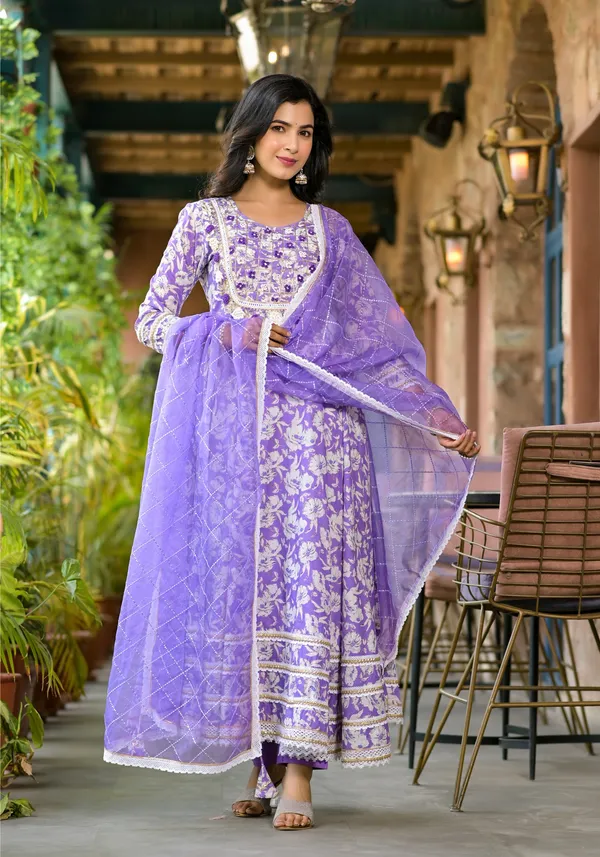 Purple_Cotton_Premium_And_Elegant_Kurta_Sets_For_Women
