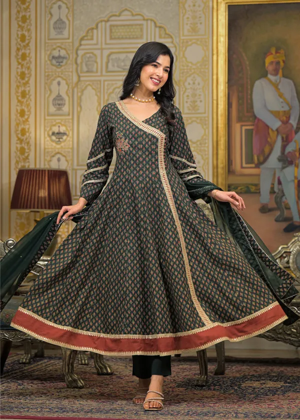 Green_Cotton_Premium_And_Elegant_Kurta_Sets_For_Women
