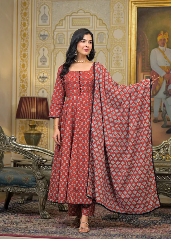 Maroon_Cotton_Premium_And_Elegant_Kurta_Sets_For_Women